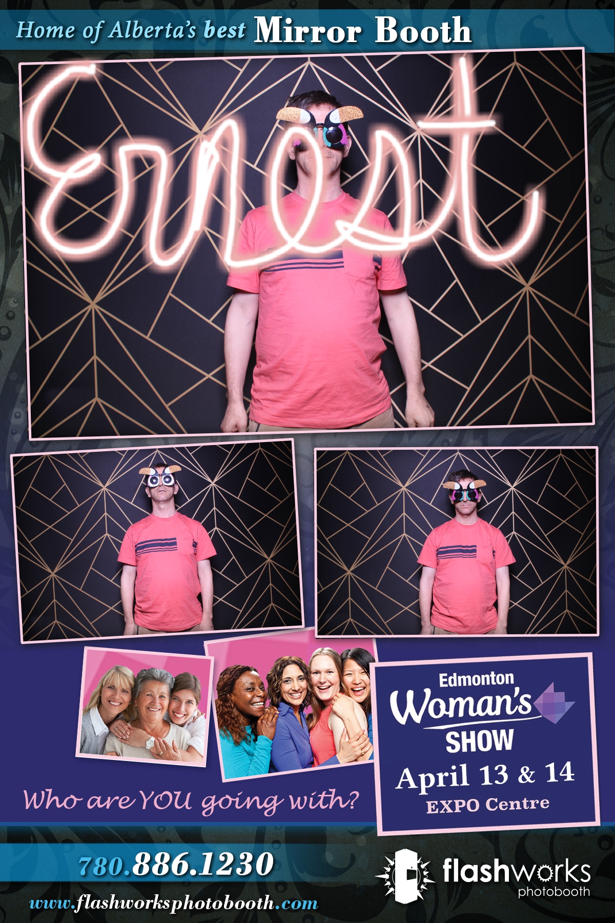 Spring Edmonton Woman's Show 2019 | View more photos from the event at gallery.flashworksphotobooth.com/u/FlashworksPhotoboothInc/Spring-Edmonton-Womans-Show-2019